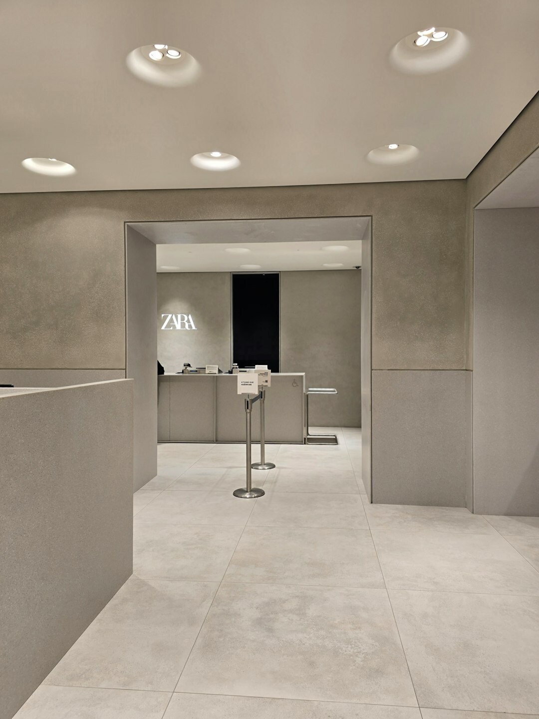 modern retail store
