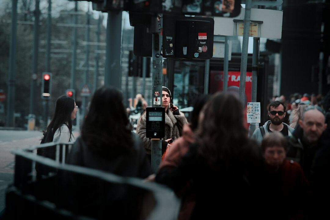 busy retail street with crowds