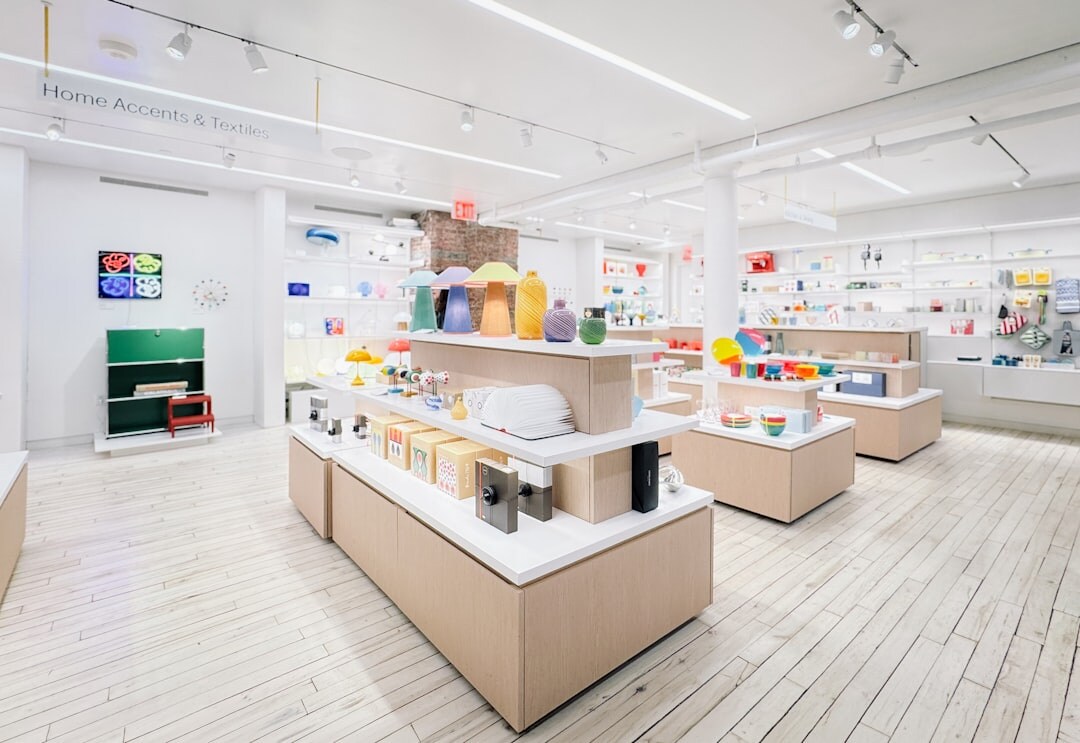 modern retail store interior