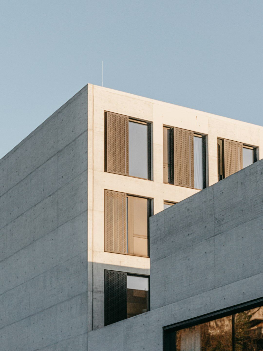 modern commercial building